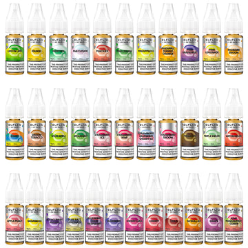 ELFLIQ Nicotine Salt E-liquid - Box of 10