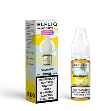 ELFLIQ E-liquid 10ml - Banana Ice