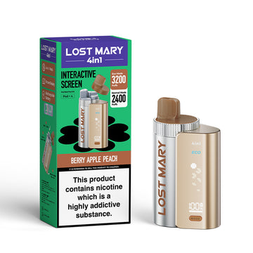 Lost Mary 4 in 1 Pod Kit – Berry Apple Peach