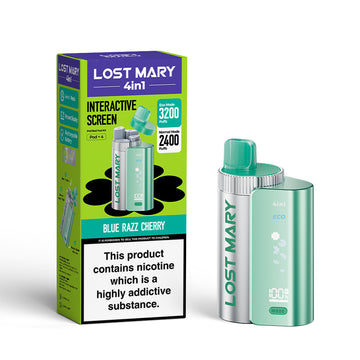 Lost Mary 4 in 1 Pod Kit – Blue Razz Cherry