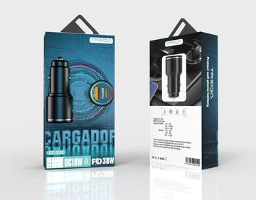 Super Fast Dual Port (PD20W + QC3.0) Car Charger
