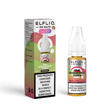 ELFLIQ Nic Salt E-liquid 20mg/ml - Kiwi Passionfruit Guava 10ml