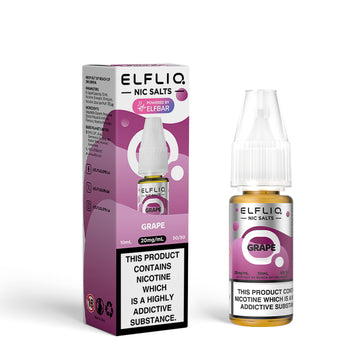ELFLIQ E-liquid 10ml - Grape