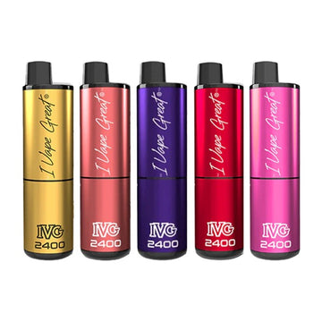 IVG2400 4 in 1 Disposable Vape - Box of 5