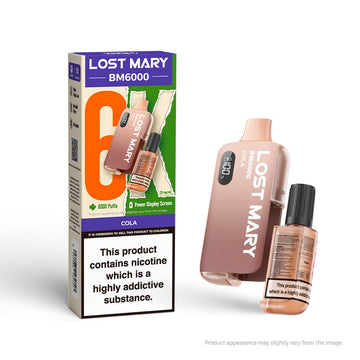 Lost Mary BM6000 disposable vape-Cola