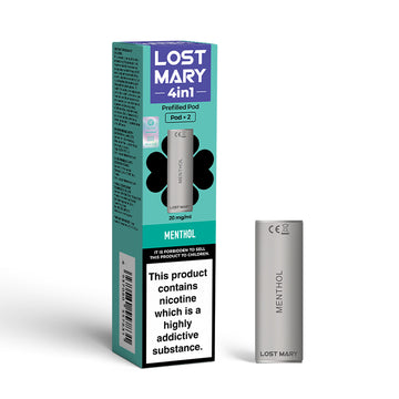 Lost Mary 4 in 1 Pre-filled Pods - Menthol
