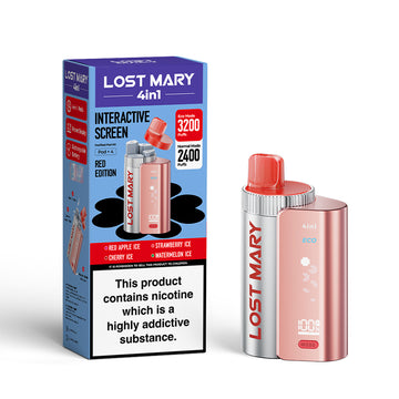 Lost Mary 4 in 1 Pod Kit – Red Edition