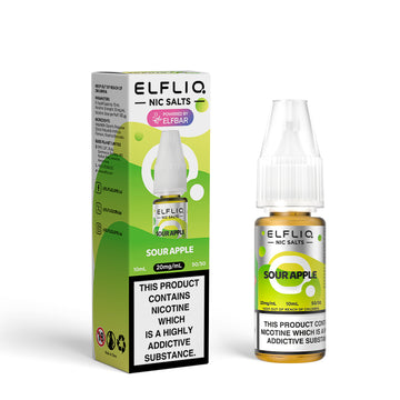 ELFLIQ E-liquid 10ml - Sour Apple