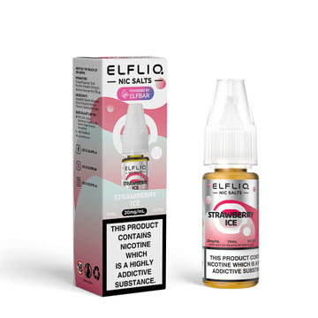 ELFLIQ E-liquid 10ml - Strawberry Ice