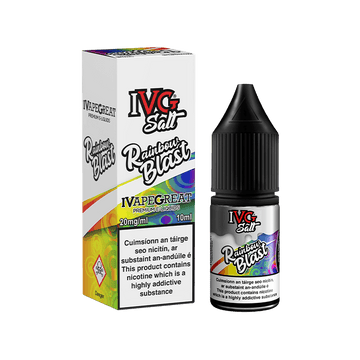 IVGLIQ Nic Salt E-liquid 20mg - Rainbow Blast 10ml