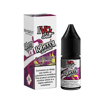 IVGLIQ Nic Salt E-liquid 20mg - Riberry Lemonade 10ml