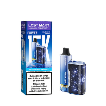 Lost Mary Nera 15K Refillable & Replaceable Vape Kit - Blueberry Sour Raspberry