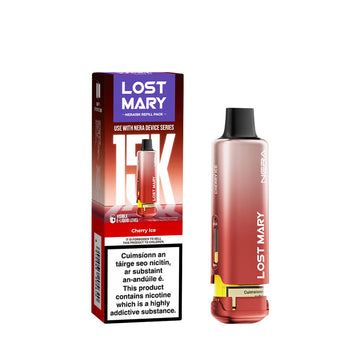 Lost Mary Nera 15K Refillable & Replaceable Vape Pod - Cherry Ice