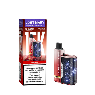 Lost Mary Nera 15K Refillable & Replaceable Vape Kit - Cherry Ice