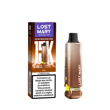 Lost Mary Nera 15K Refillable & Replaceable Vape Pod - Cola