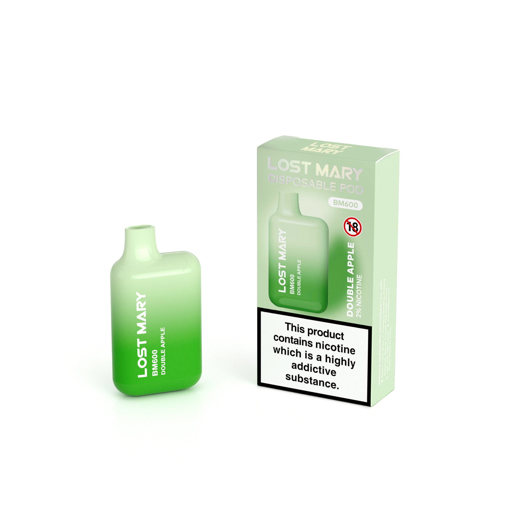 Lost Mary BM600 – Double Apple