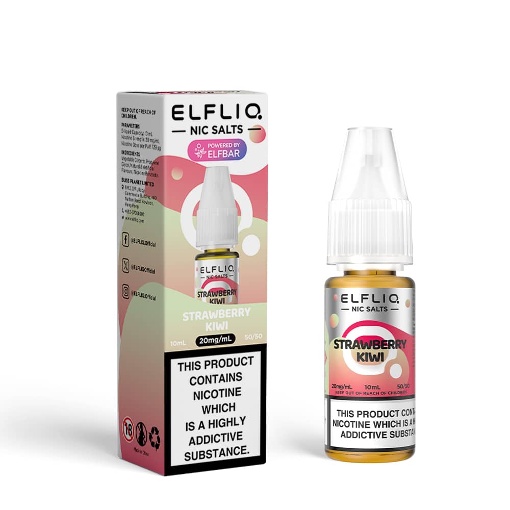 ELFBAR 20mg/ml Nic Salt-Strawberry Kiwi