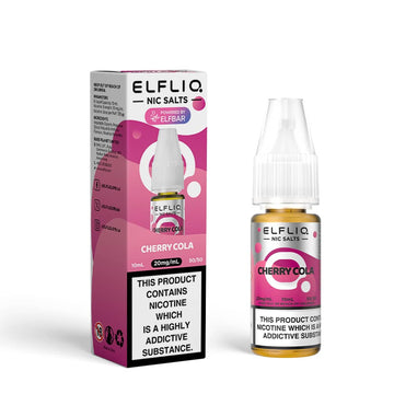 ELFLIQ Nic Salt E-liquid 20mg/ml - Cherry Cola 10ml