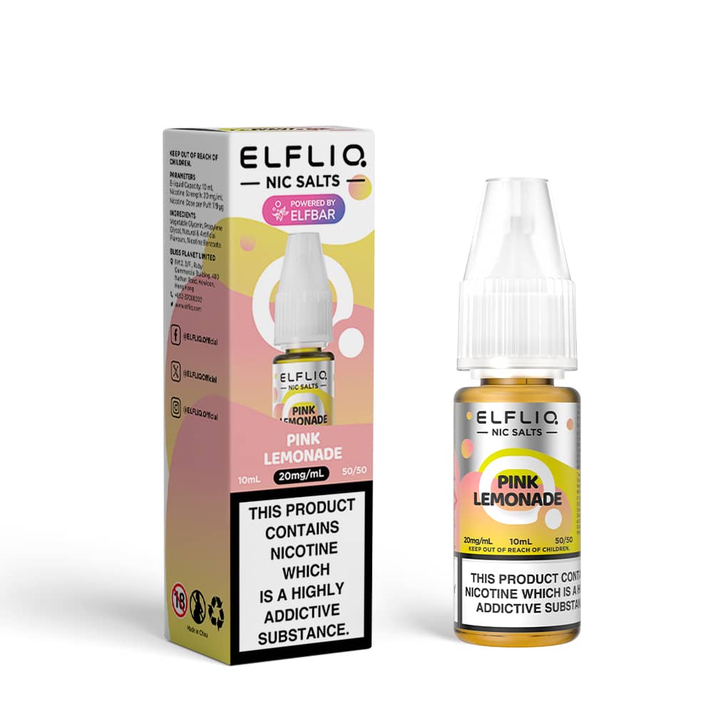 ELGBAR Nic Salt 20mg/ml-pink lemonade