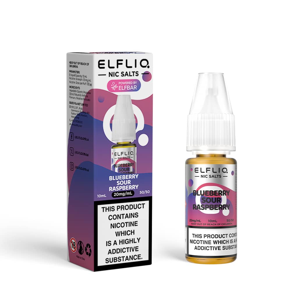 ELFBAR Nic Salt 20mg/ml-Blueberry Sour Raspberry