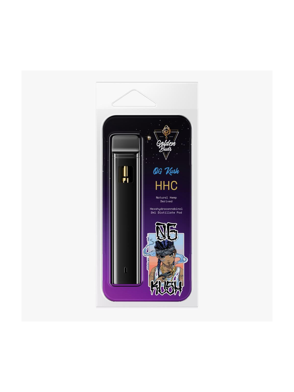 Golden Buds 2ml HHC Disposable Vape - OG Kush
