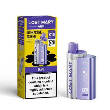 Lost Mary 4 in 1 Pod Kit – Grape