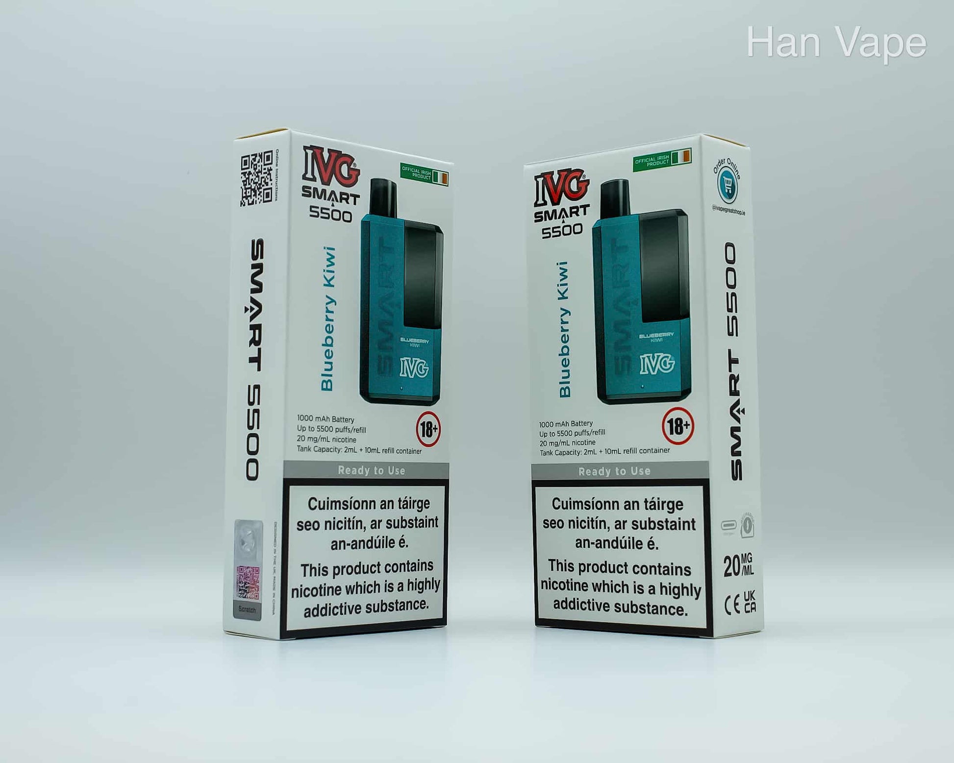IVG5500 disposable vape kit-Blueberry Kiwi