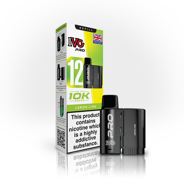 IVG PRO Refillable&Replaceable Vape Pod - Lemon Lime