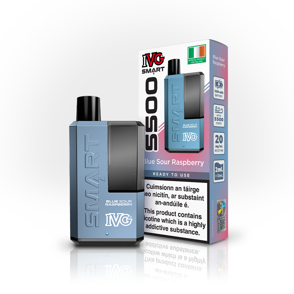 IVG5500 Disposable Vape-Blue Sour Raspberry