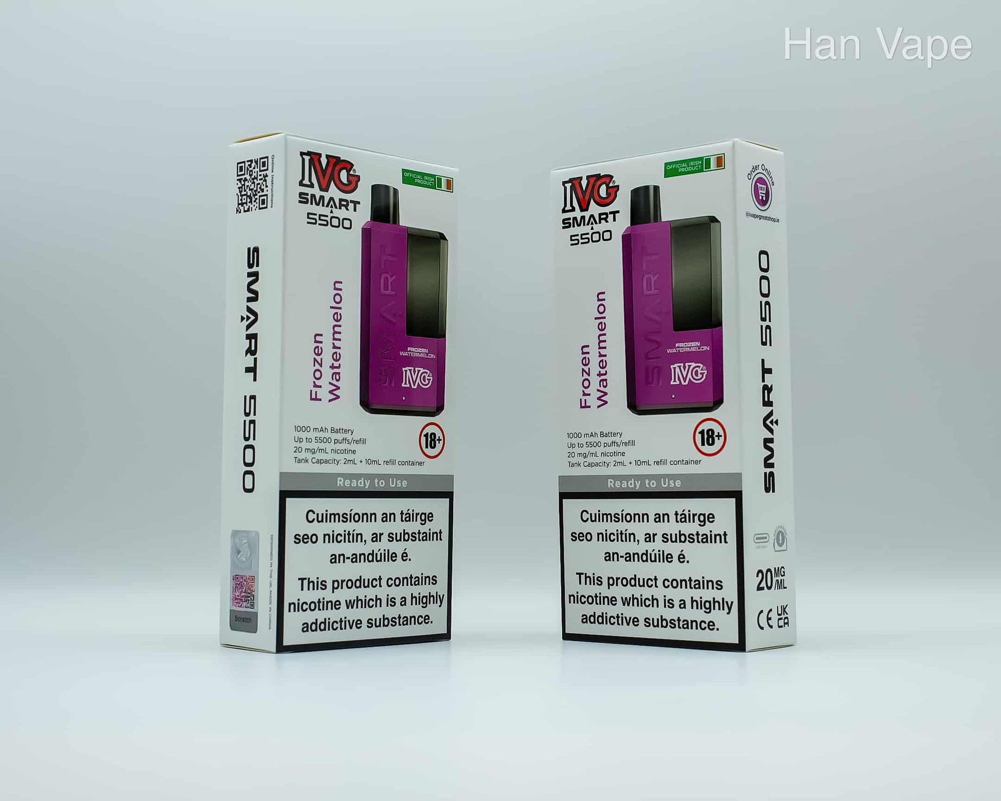 IVG5500 Disposable Vape Kit-Frozen Watermelon