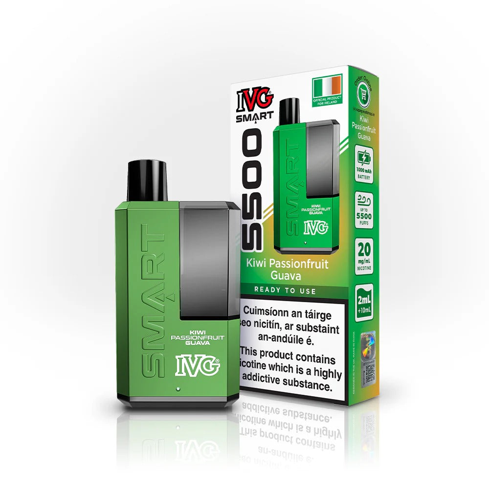 IVG5500 Disposable Vape-Kiwi Passionfruit Guava