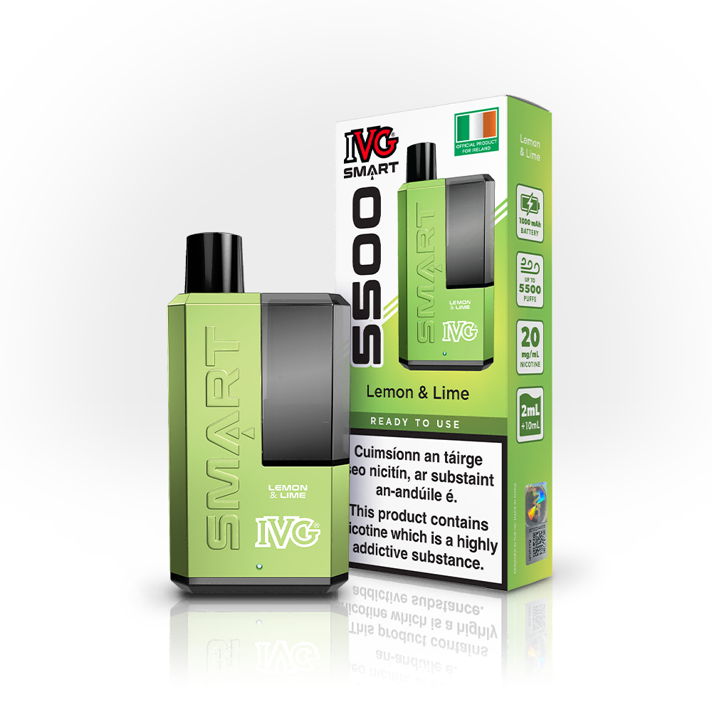 IVG5500 Disposable Vape-Lemon Lime