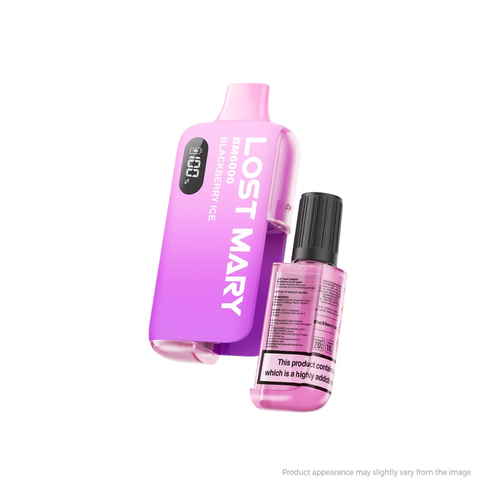 Lost Mary BM6000 pod system-Blackberry Ice