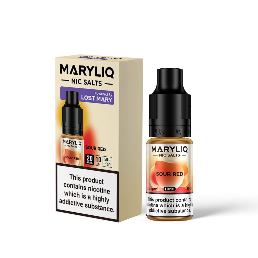 MARYLIQ Lost Mary Nic Salt 20mg/ml-Sour Red