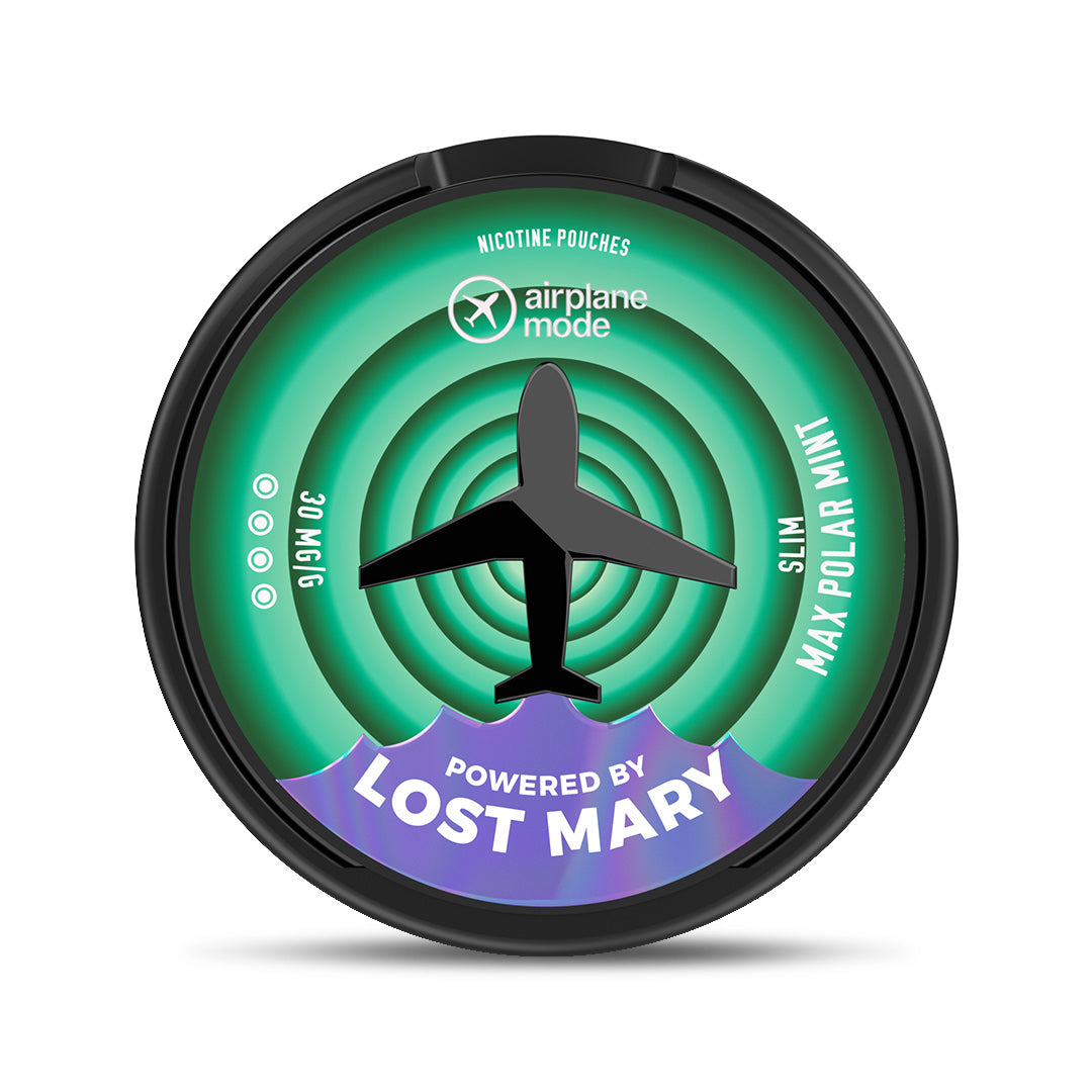 Lost Mary Airplane Mode Nicotine Pouch - Max Polar Mint