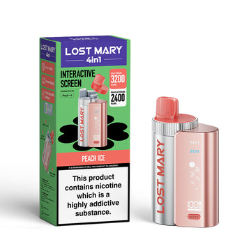 Lost Mary 4 in 1 Pod Kit – Peach Ice