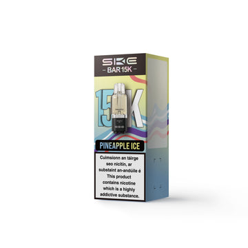 SKE BAR 15K Refillable & Replaceable Vape Pod - Pineapple Ice