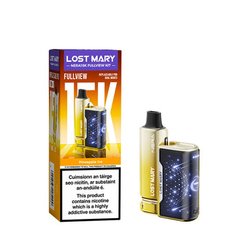 Lost Mary Nera 15K Refillable & Replaceable Vape Kit - Pineapple Ice