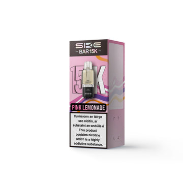 SKE BAR 15K Refillable & Replaceable Vape Pod - Pink Lemonade
