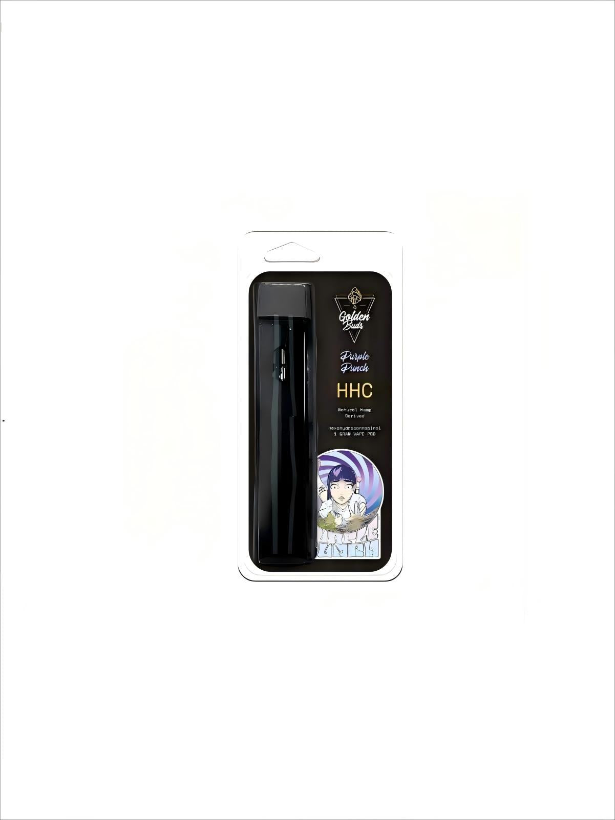 Golden Buds 2ml HHC Disposable Vape - Purple Punch