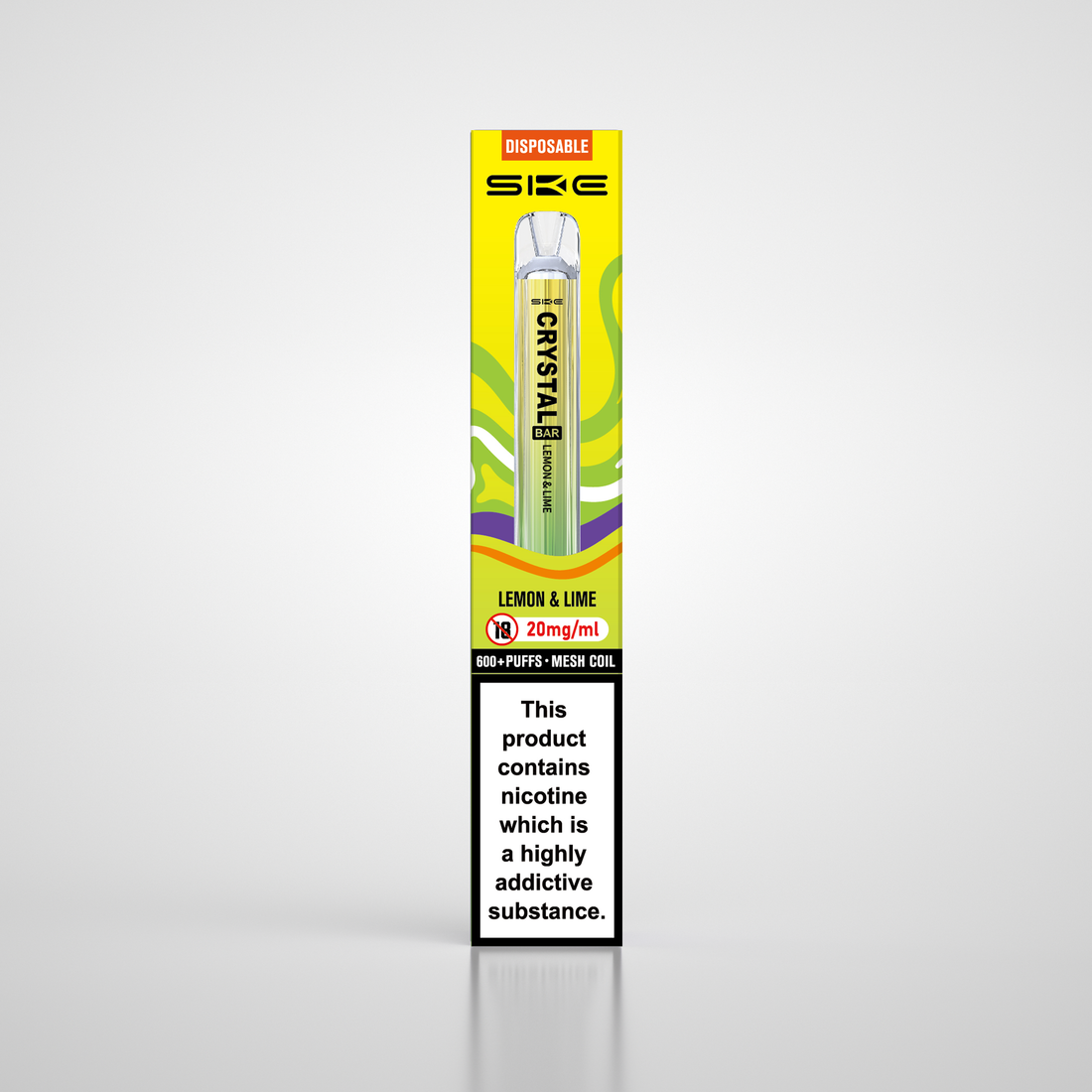 Crystal Bar 600-Lemon Lime