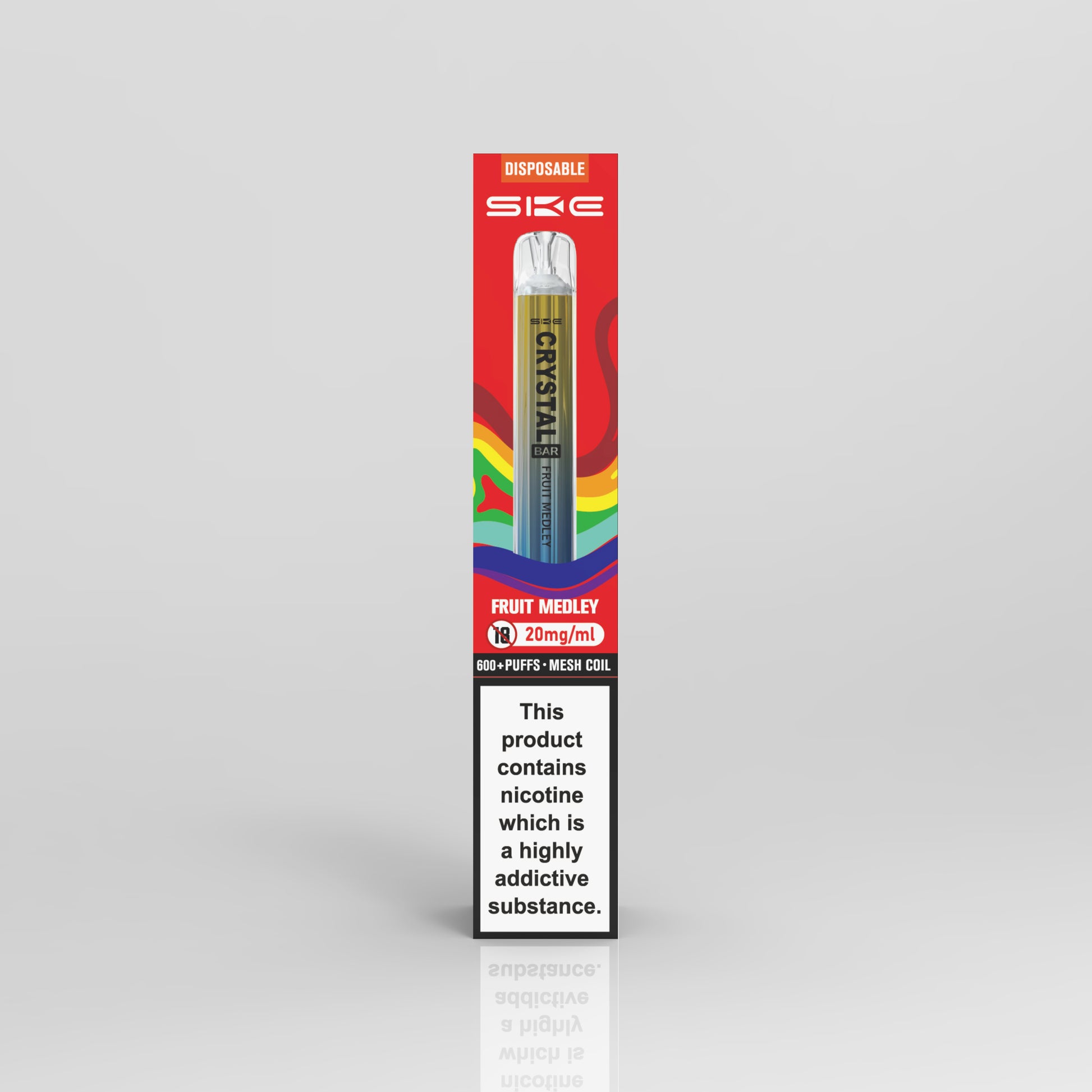 Crystal Bar 600-fruit medley