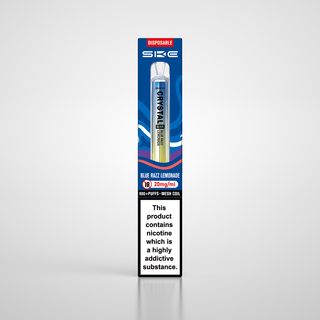 Crystal Bar 600 Blue Razz Lemonade