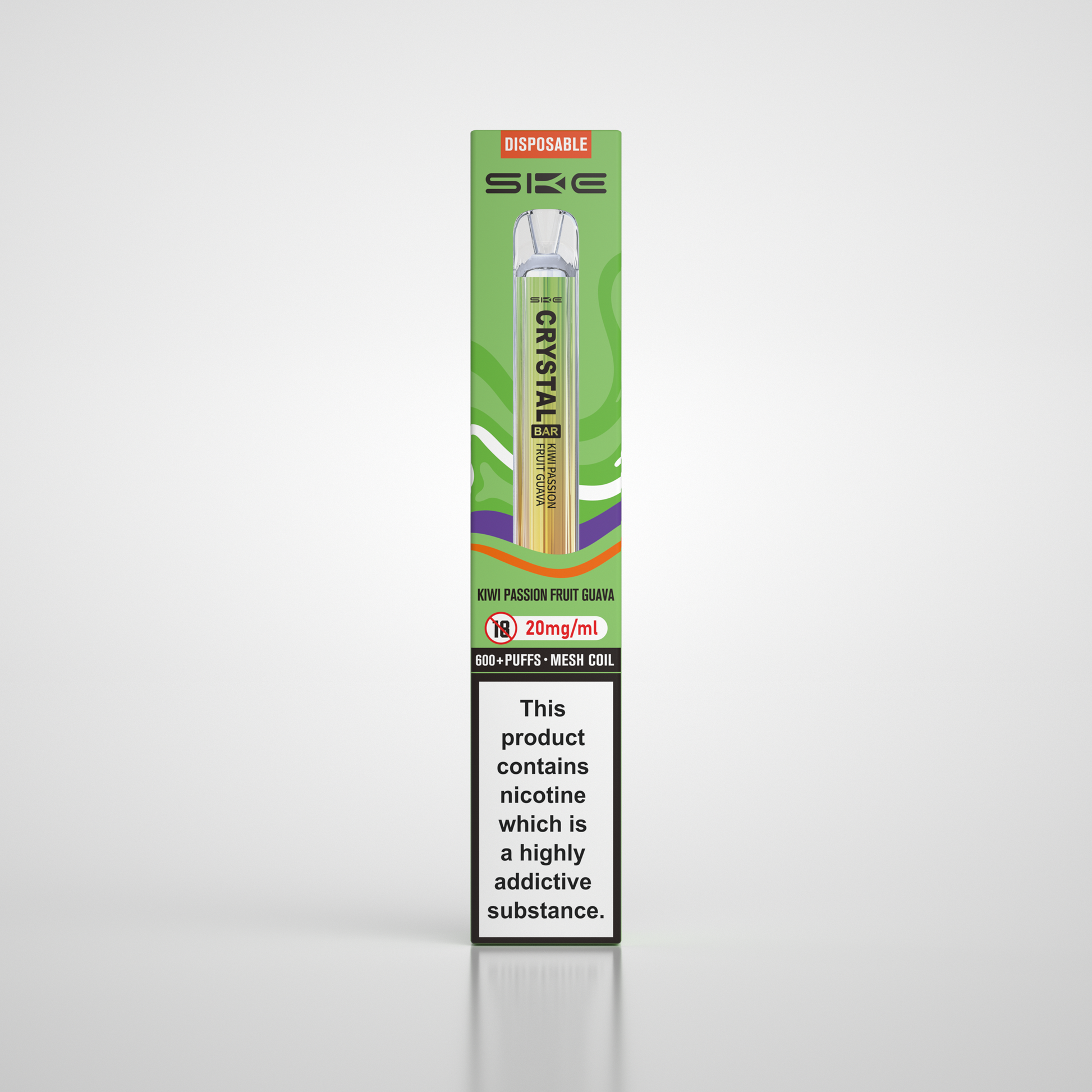 Crystal 600 kiwi passionfruit guava