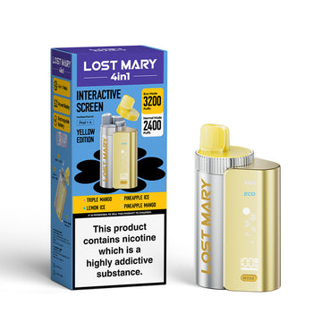 Lost Mary 4 in 1 Pod Kit – Yellow Edition