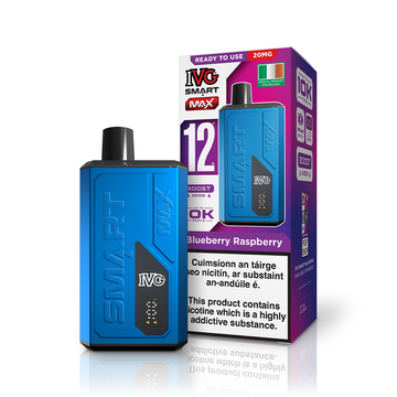 IVG SMART MAX Refillable & Replaceable Vape Kit - Blueberry Raspberry