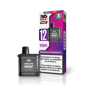 IVG SMART MAX Refillable&Replaceable Vape Pod - Blueberry Raspberry