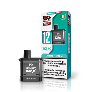 IVG SMART MAX Refillable&Replaceable Vape Pod - Classic Menthol