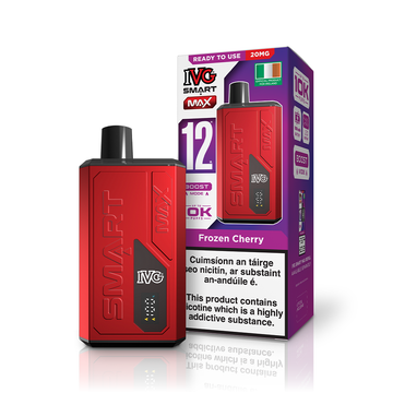 IVG SMART MAX Refillable & Replaceable Vape Kit - Frozen Cherry