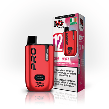 IVG PRO Refillable & Replaceable Vape Kit - Strawberry Raspberry Cherry